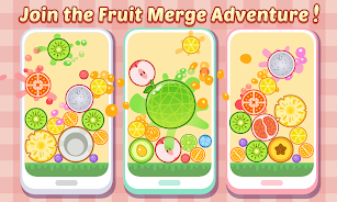 Fruit Crush-Merge Fruit Melon Captura de pantalla 1