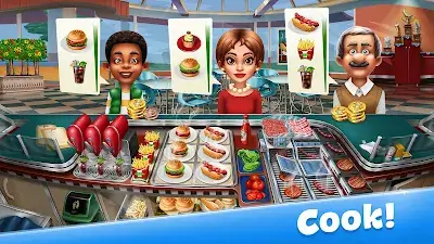 Cooking Fever: Restaurantspiel Screenshot 1