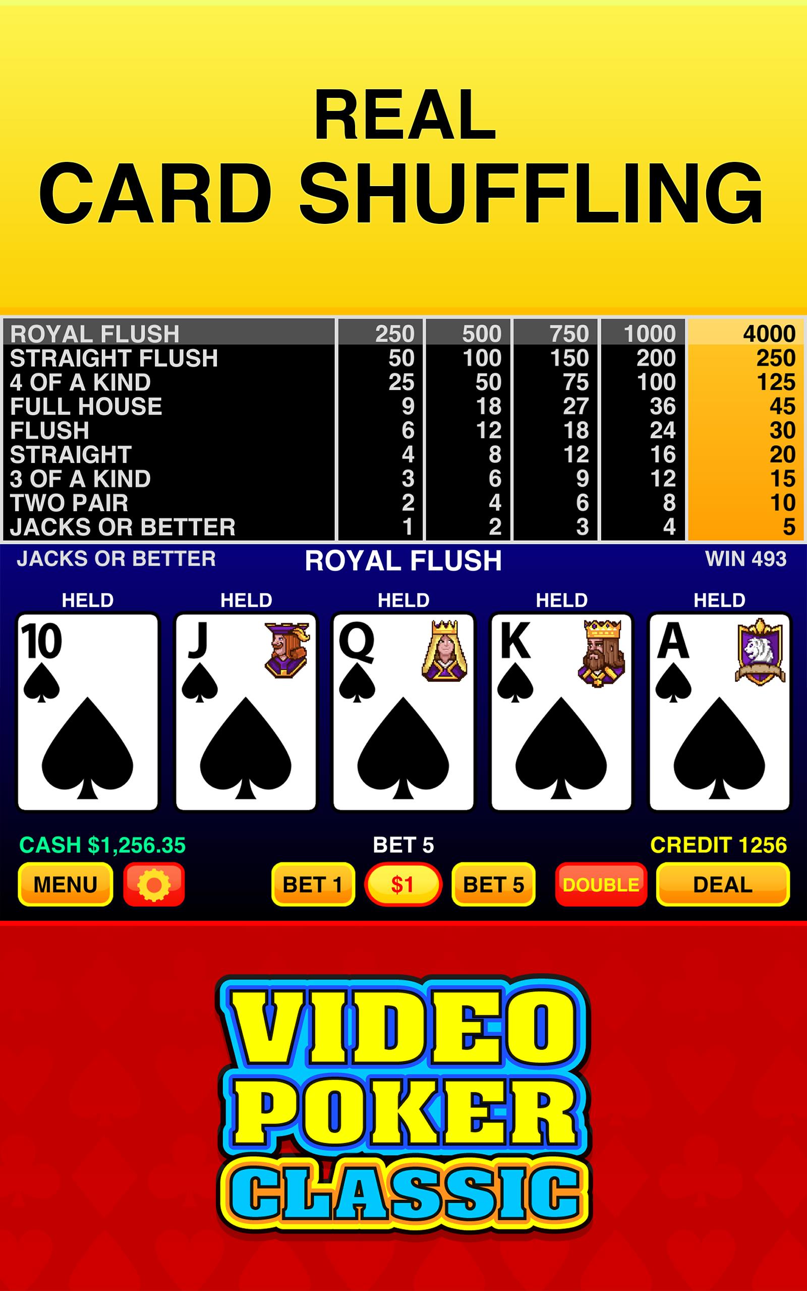 Video Poker Classic ®應用截圖第3張