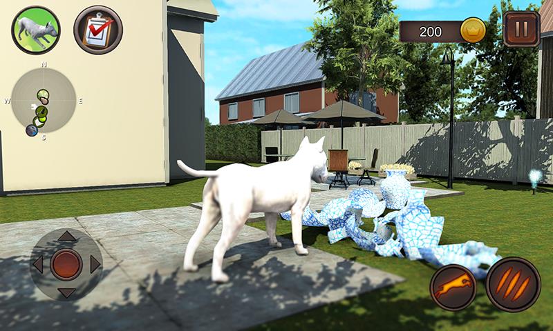 Bull Terier Dog Simulator Скриншот 3