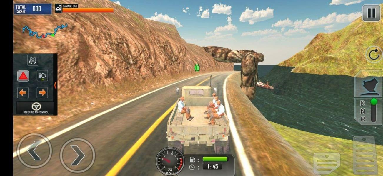 Offroad Cargo Truck Games Screenshot 2