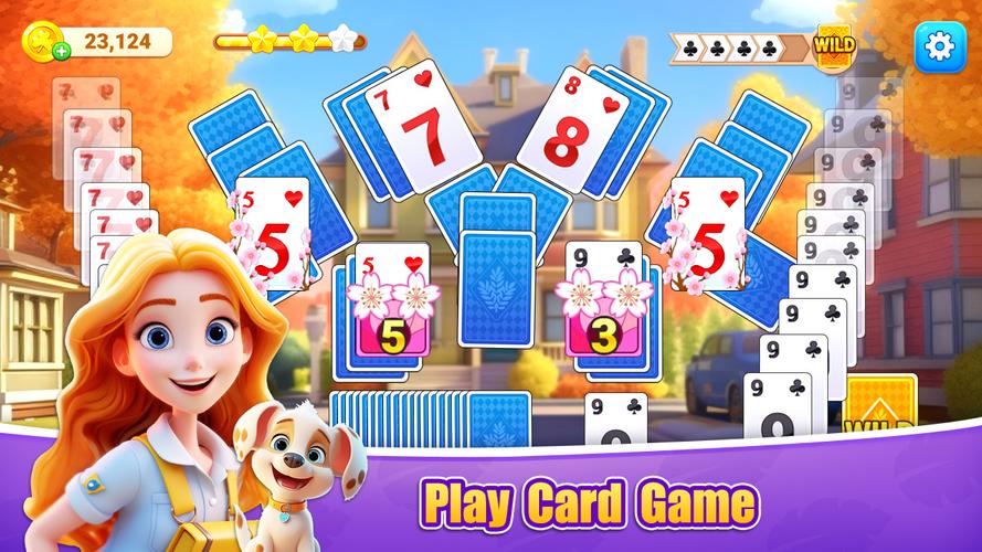 TriPeaks Solitaire Farm 스크린샷 2