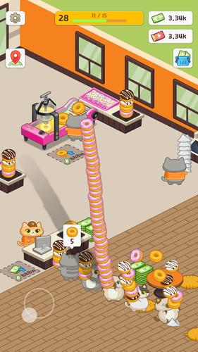 Cat diner: Franchise tycoon Captura de pantalla 4
