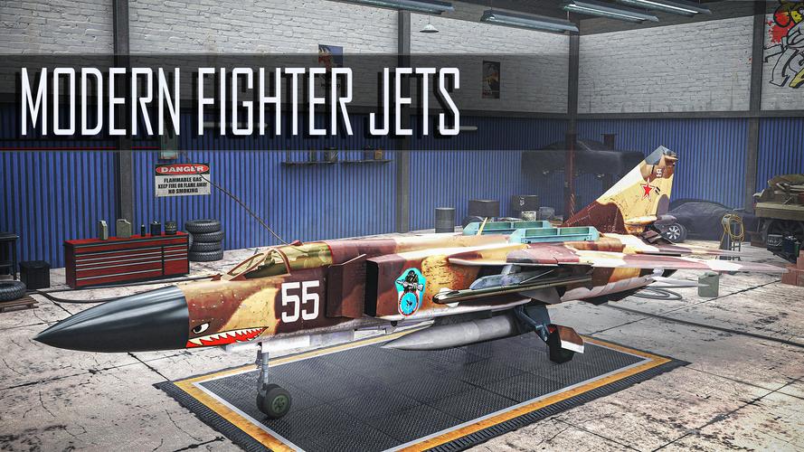 Jet Fighter: Sky Combat 3D應用截圖第3張