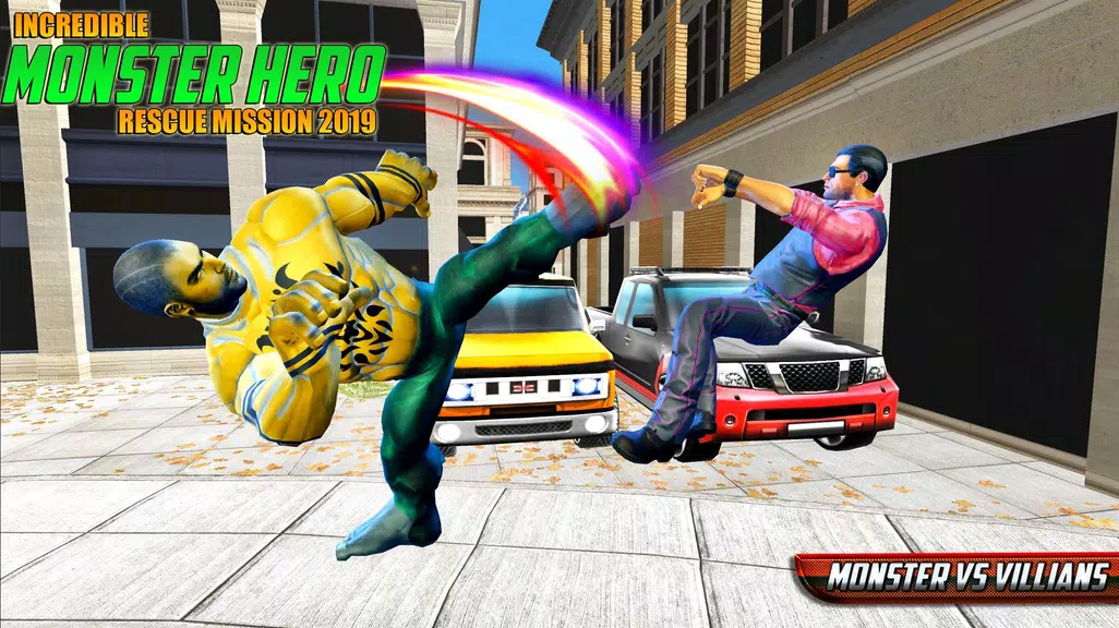 Incredible Monster Superhero Crime City 2018 Captura de tela 3