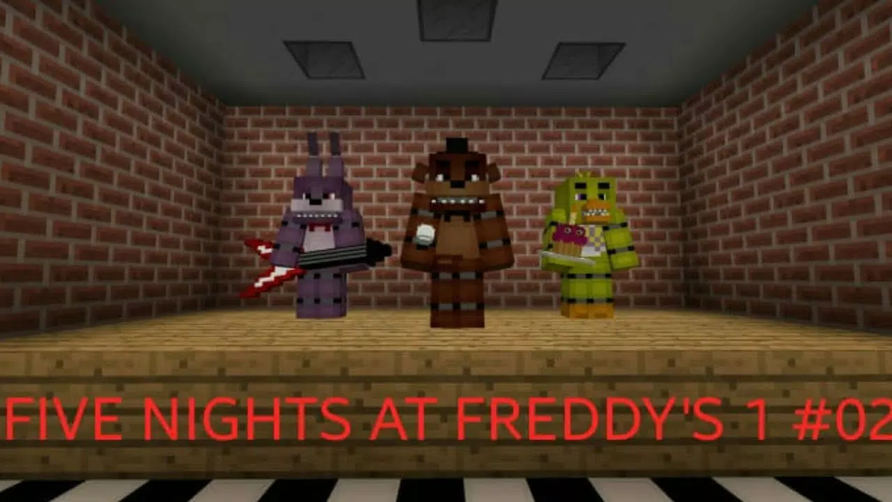 Five Nights At Freddy’s For Minecraft Скриншот 3