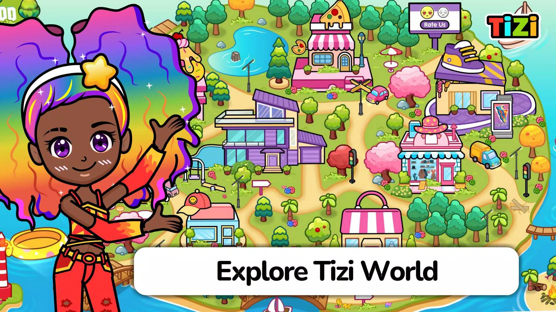 Tizi Girls World - Avatar Life Captura de tela 1