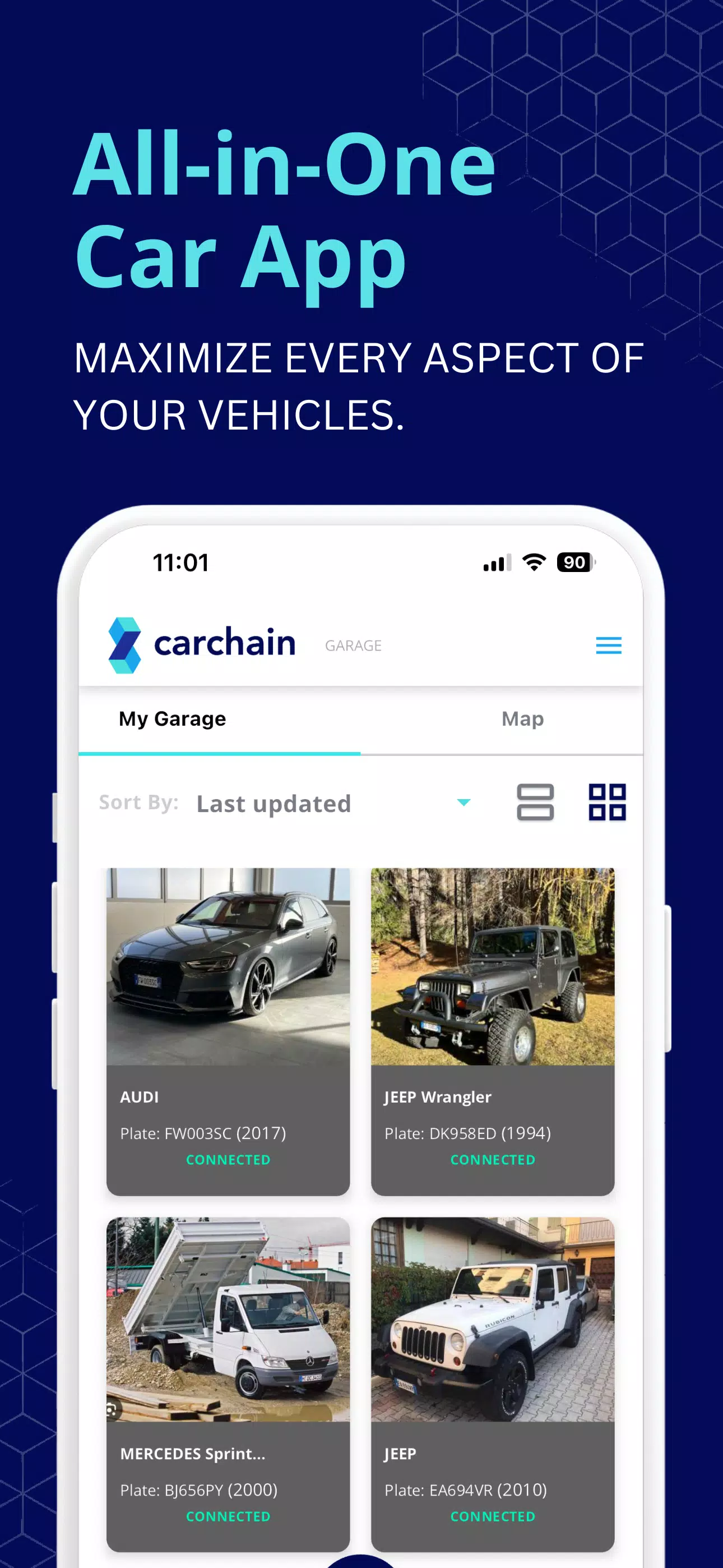 Carchain - My Garage Screenshot 1