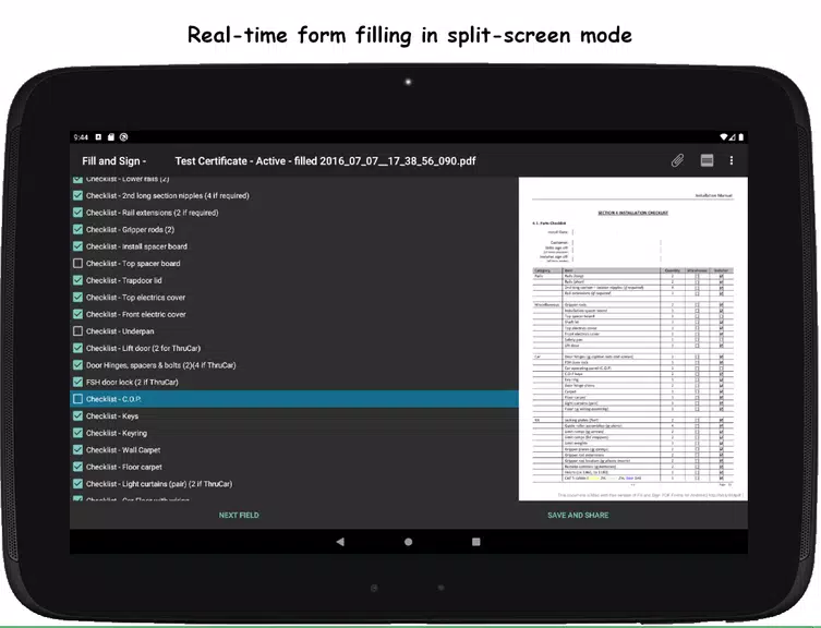 Fill and Sign PDF Forms Screenshot 3