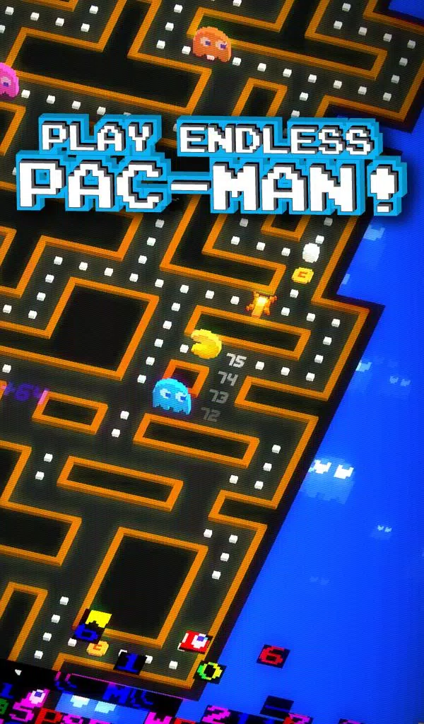 PAC-MAN 256 - 次世代エンドレスパックマン！- スクリーンショット 1