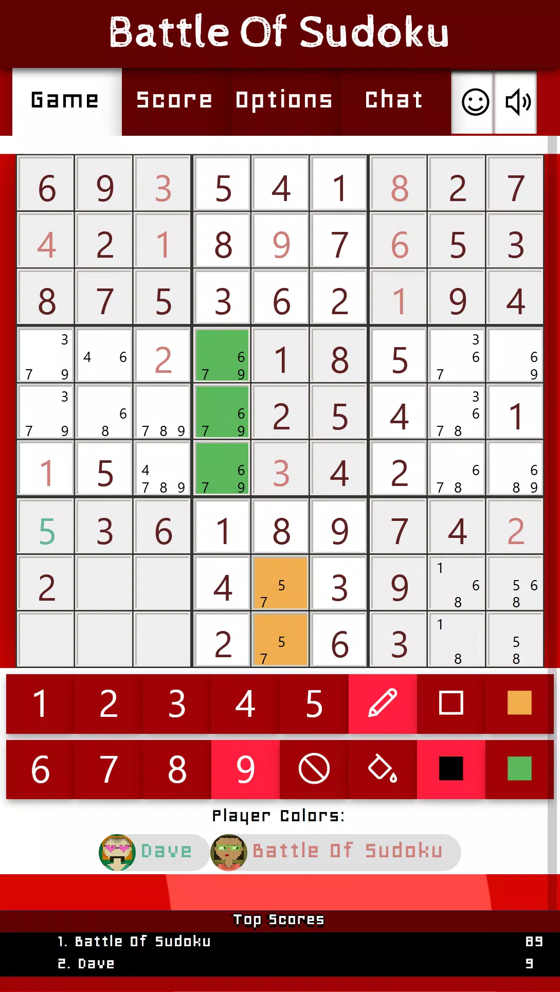 Battle Of Sudoku Скриншот 4