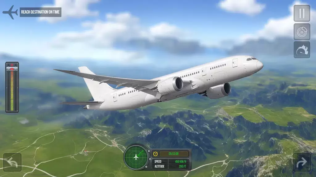 Flight Simulator - Plane Games 스크린샷 2