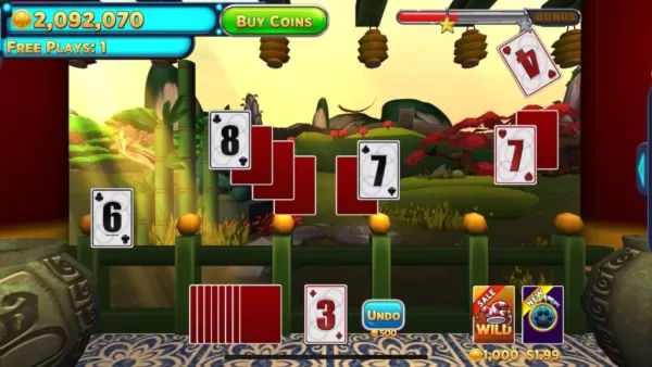 Solitaire Time Warp gameplay quests and challenges