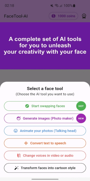 FaceTool Screenshot 1