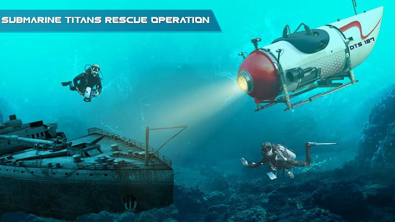 Submarine Titans Rescue Ship應用截圖第4張