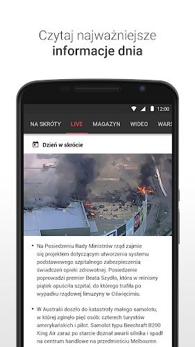 Gazeta.pl LIVE Wiadomości Capture d'écran 4