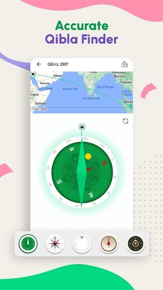 मुस्लिम प्रो कुरान अज़ान किबला स्क्रीनशॉट 3