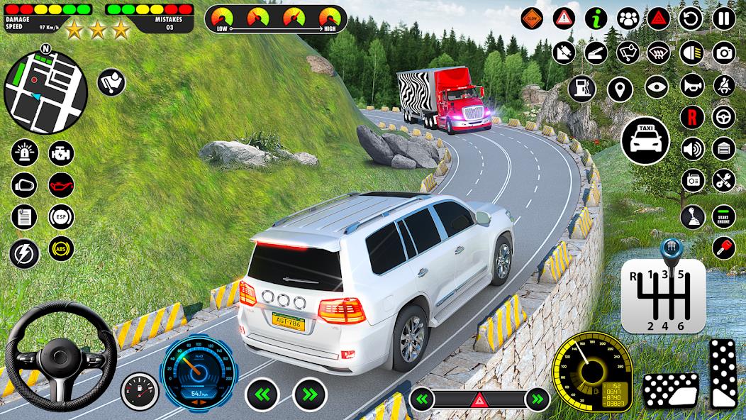 Parking Car Driving School Sim Mod Скриншот 4