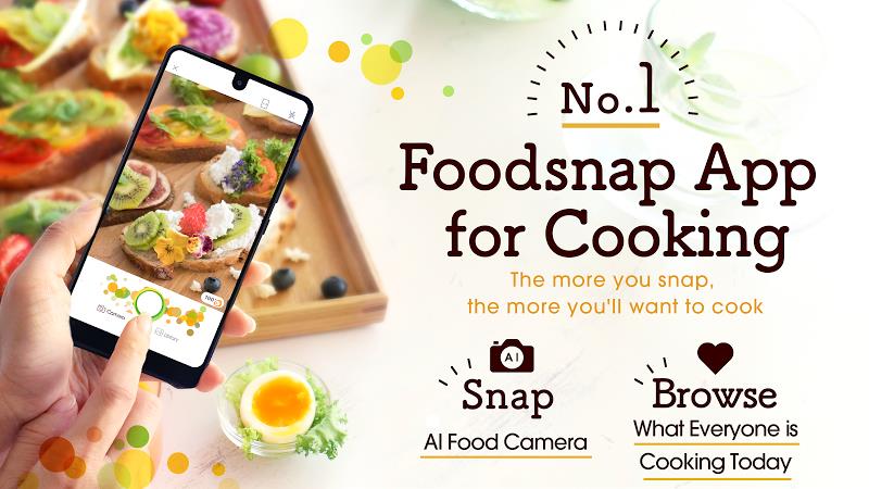 Snapdish Food Camera & Recipes スクリーンショット 1