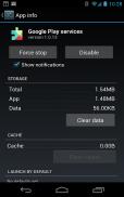 Google Play-Dienste Screenshot 2
