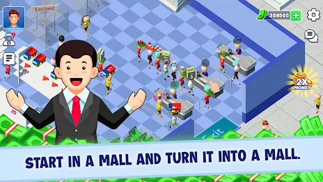 Mini Micro Mall - Tycoon Game Скриншот 1