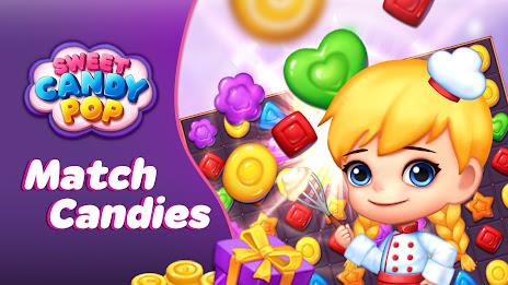 Sweet Candy POP: Match 3 Скриншот 2