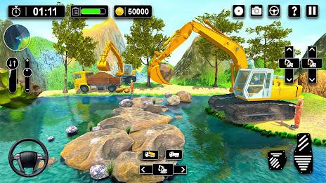 Heavy Sand Excavator 3D Sim 스크린샷 2