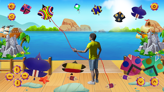 Kite Game 3D Kite Flying Games स्क्रीनशॉट 3