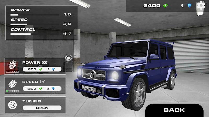 G65 AMG Car Simulator Скриншот 3