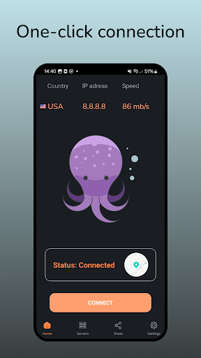 Octopus VPN & Proxy應用截圖第1張