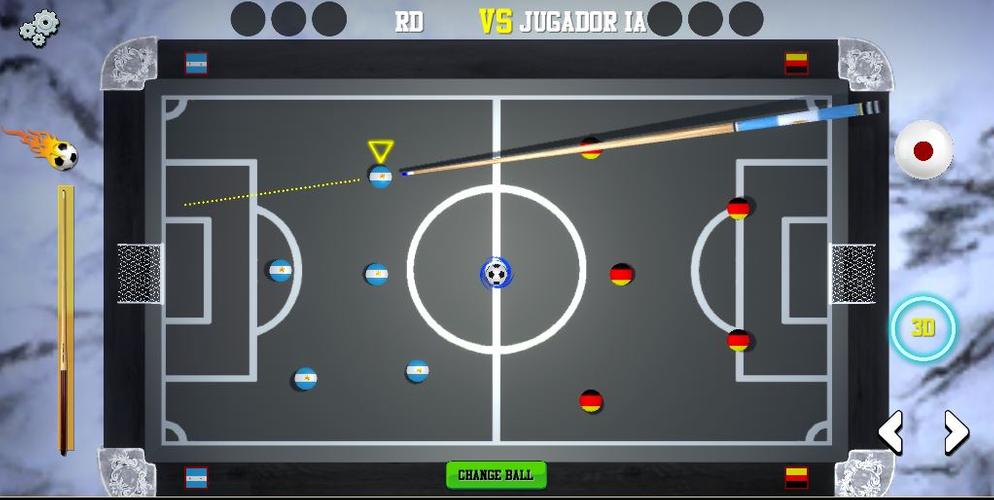 FOOTPOOL:  Soccer & billiards Capture d'écran 4