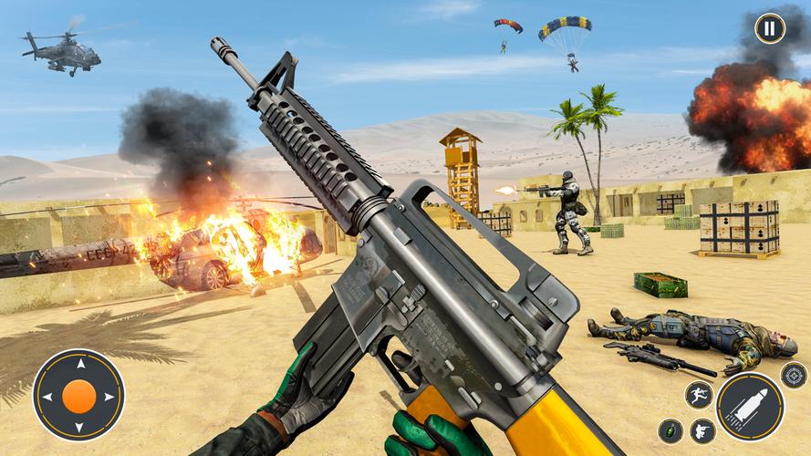 Gun Games Offline 3D Shooting スクリーンショット 2