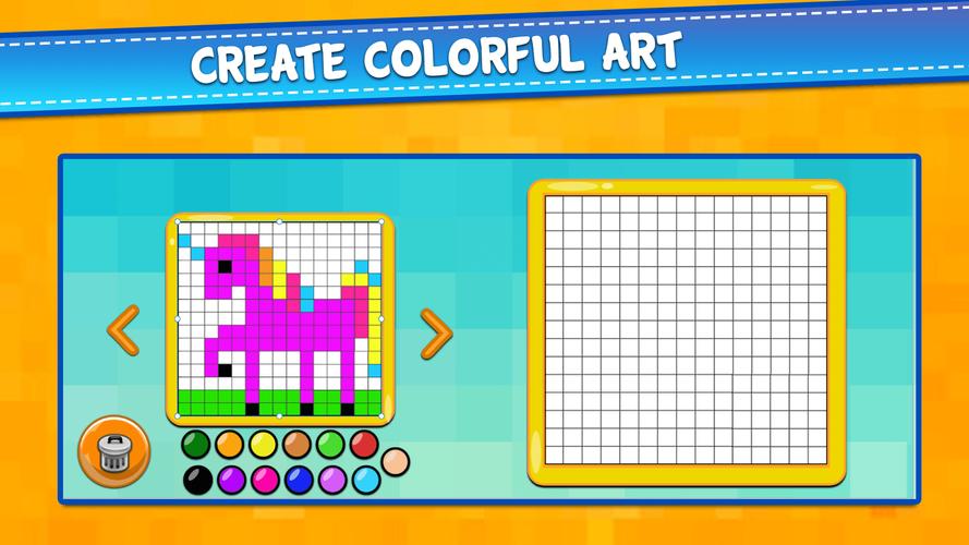 Pixel Art Coloring Games Capture d'écran 2