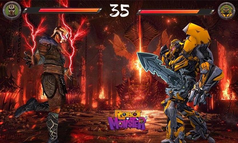 Monster vs Robot Extreme Fight 스크린샷 2