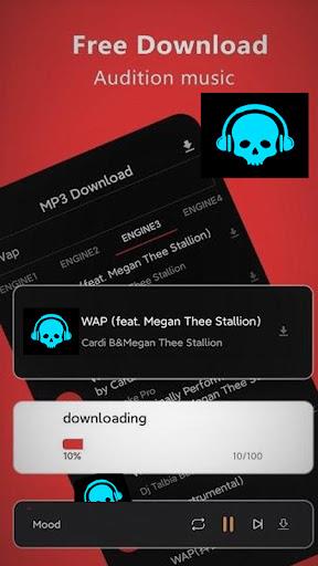 Mp3Skulls Mp3 Music Downloader 스크린샷 2