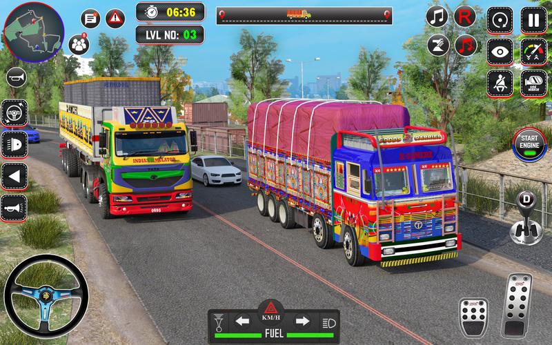Indian Truck Drive Truck Games स्क्रीनशॉट 4