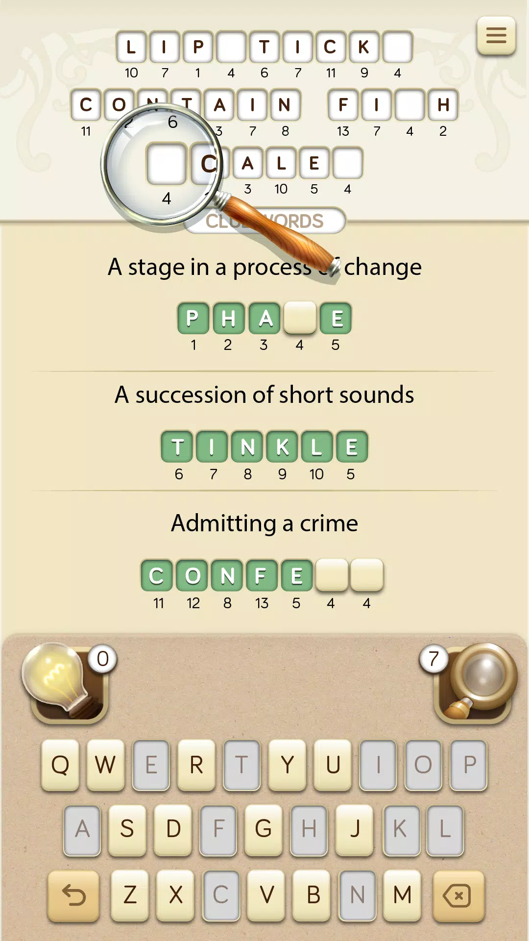 Logicross: Crossword Puzzle Screenshot 3