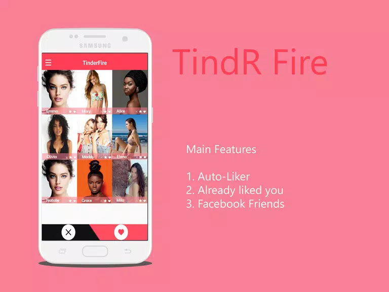 TindR Fire Capture d'écran 1