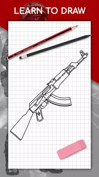 How to draw weapons by steps应用截图第1张