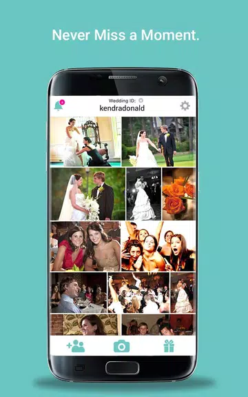 WedPics - Wedding Photo App Capture d'écran 2