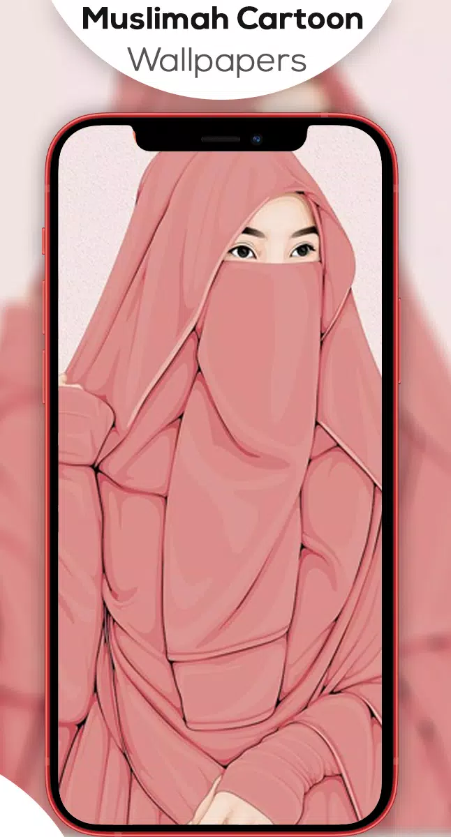 Muslimah Cartoon Wallpapers HD スクリーンショット 3