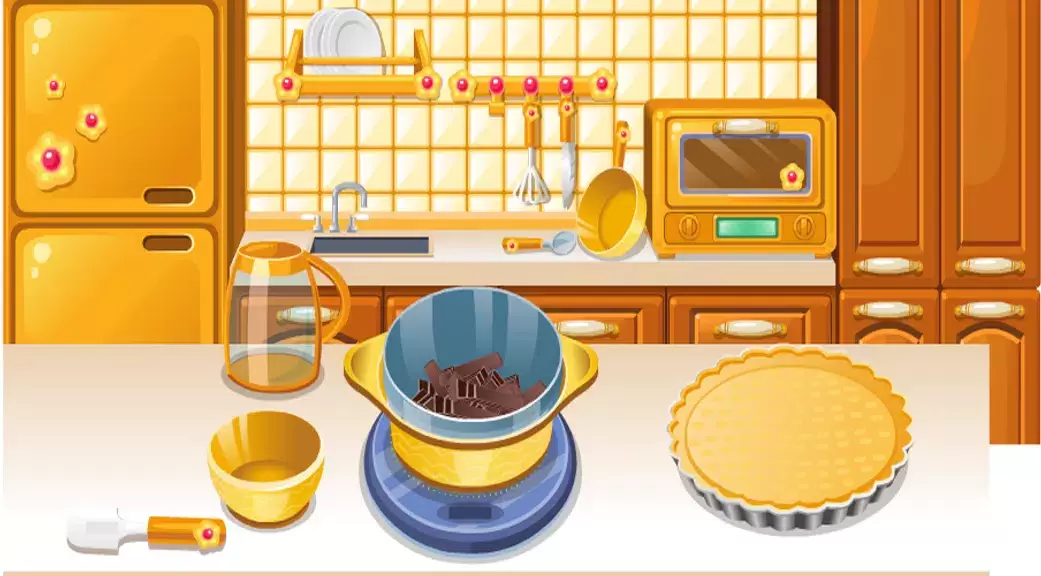 girls cooking games chocolate Screenshot 4