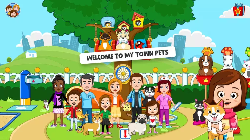 My Town : Pets Captura de tela 1