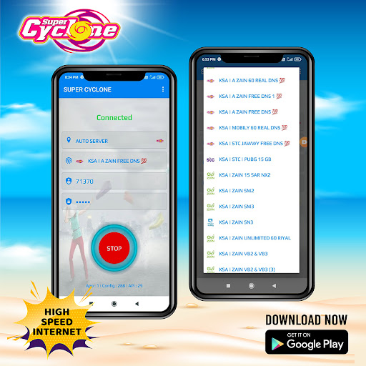 Super Cyclone Vpn स्क्रीनशॉट 2