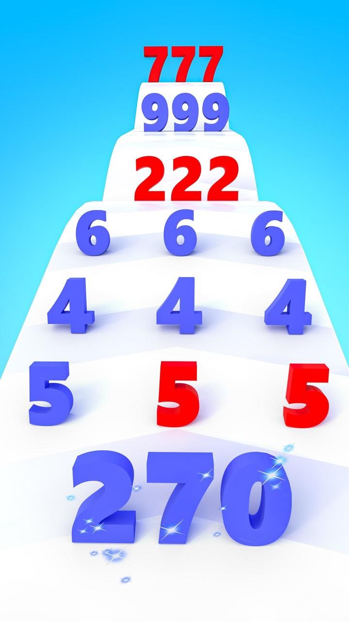 Number Run & Merge Master Game Captura de pantalla 4