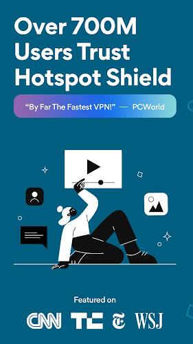 HotspotShield VPN & Wifi Proxy Capture d'écran 1