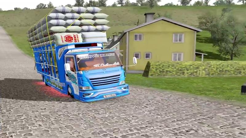 Truk Oleng Simulator Indonesia Capture d'écran 4