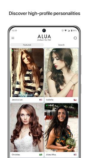 Alua Messenger 스크린샷 3