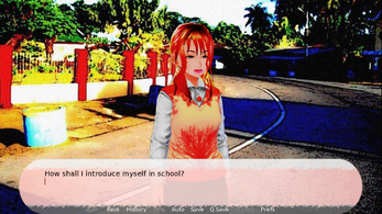 FPoor Visual Novel (Android Demo) Screenshot 1