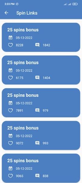 Spin Link - Spin and Coin स्क्रीनशॉट 1